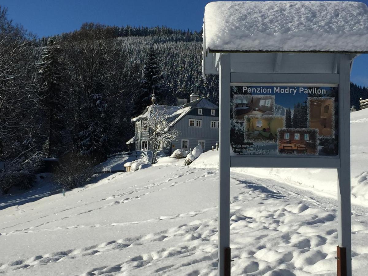 Penzion Modry Pavilon Dolní Malá Úpa Exteriér fotografie